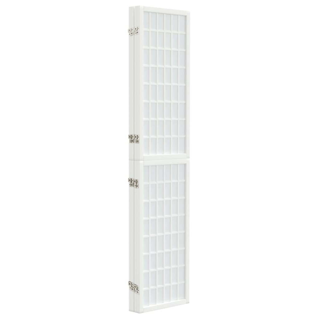 Cloison de séparation pliable 4 panneaux 160x170 cm Blanc - XIOS