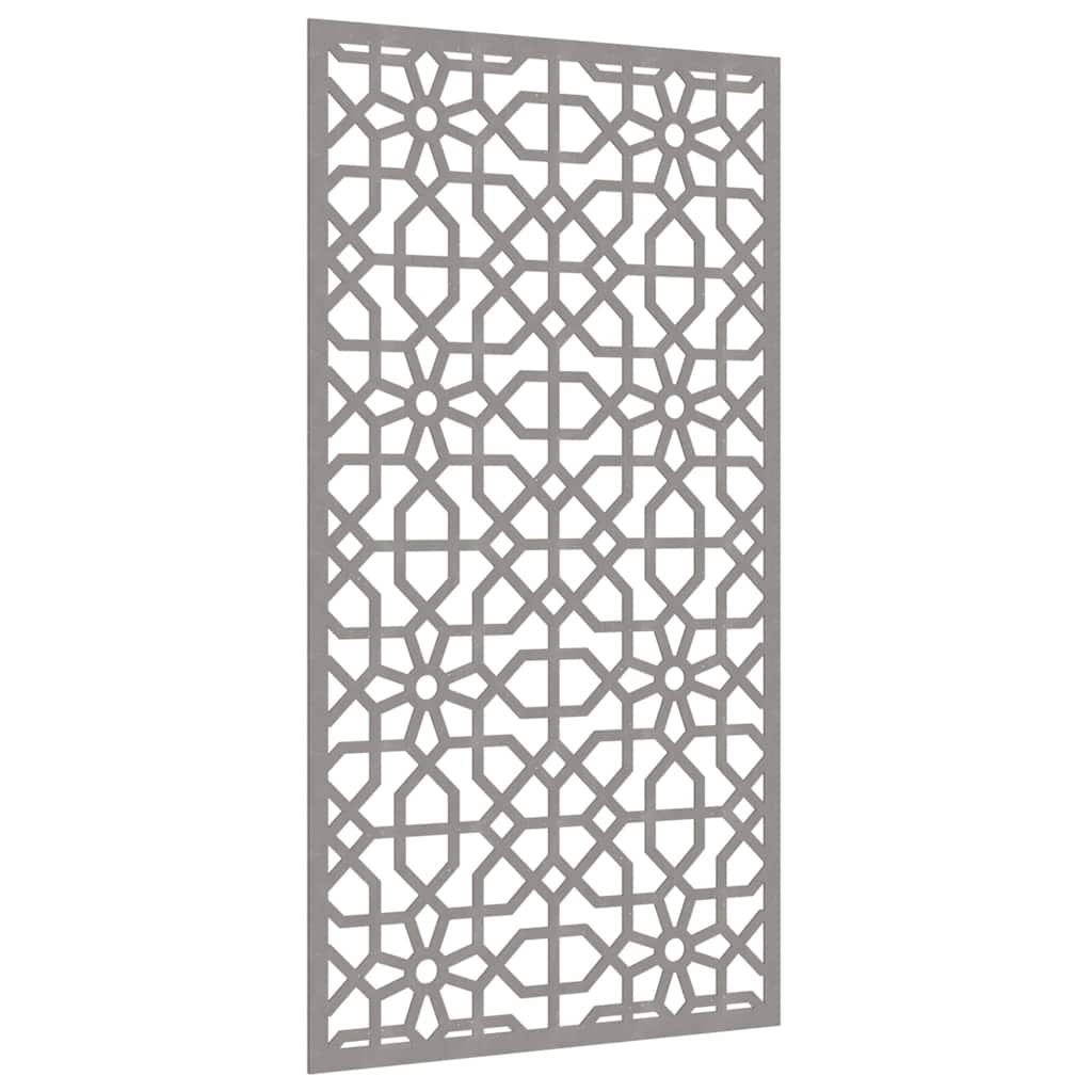 Décoration murale jardin 105x55cm acier corten design mauresque - XIOS