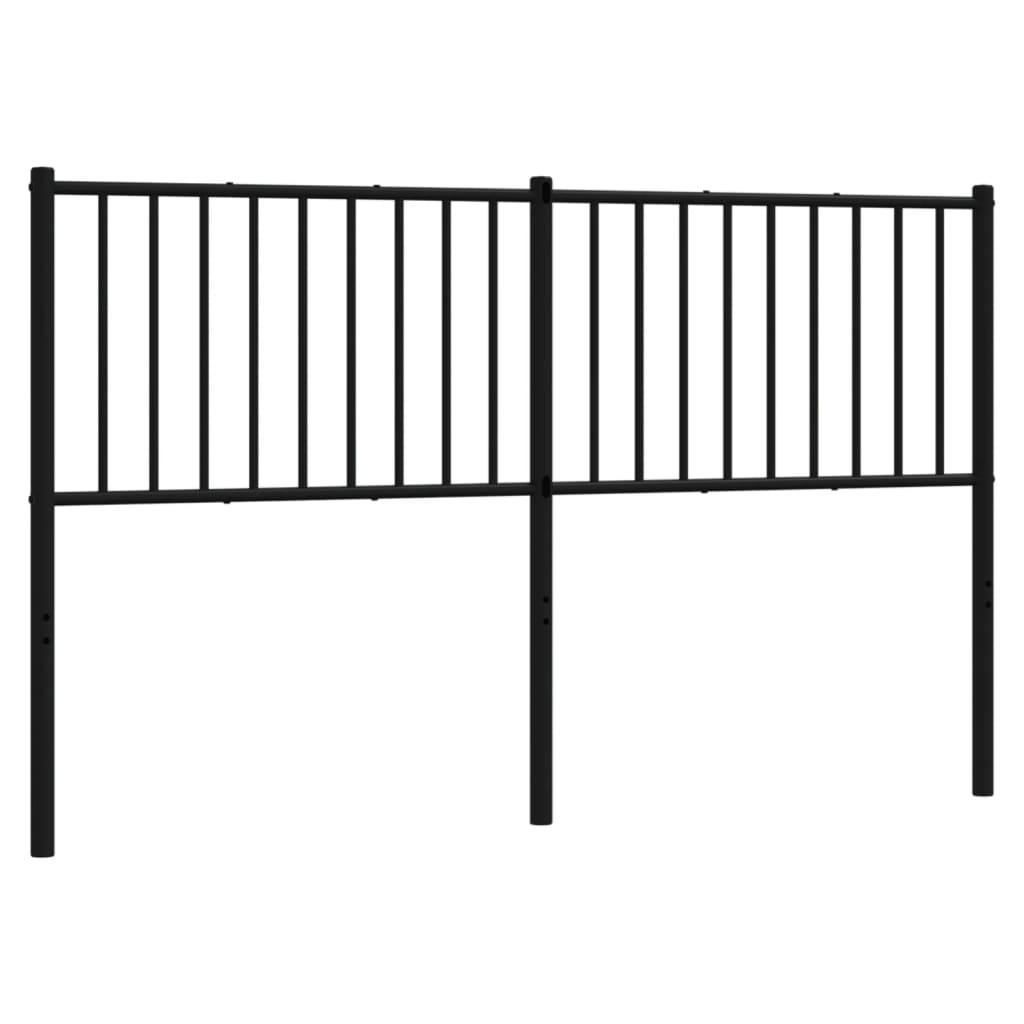 Tête de lit métal noir 160 cm - XIOS
