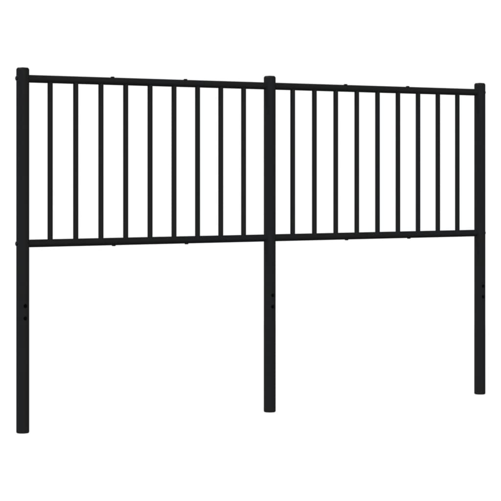 Tête de lit métal noir 160 cm - XIOS