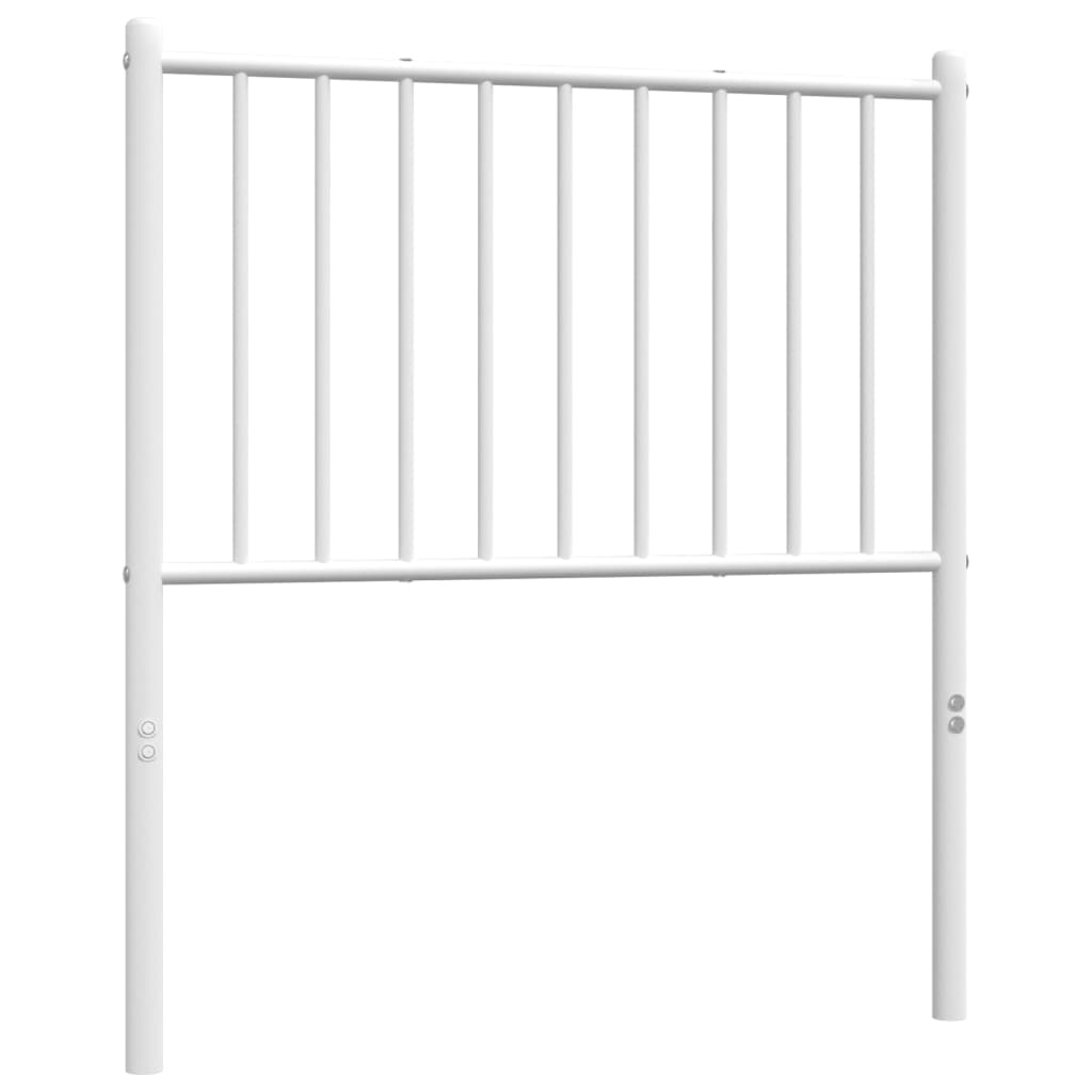 Tête de lit métal blanc 80 cm - XIOS