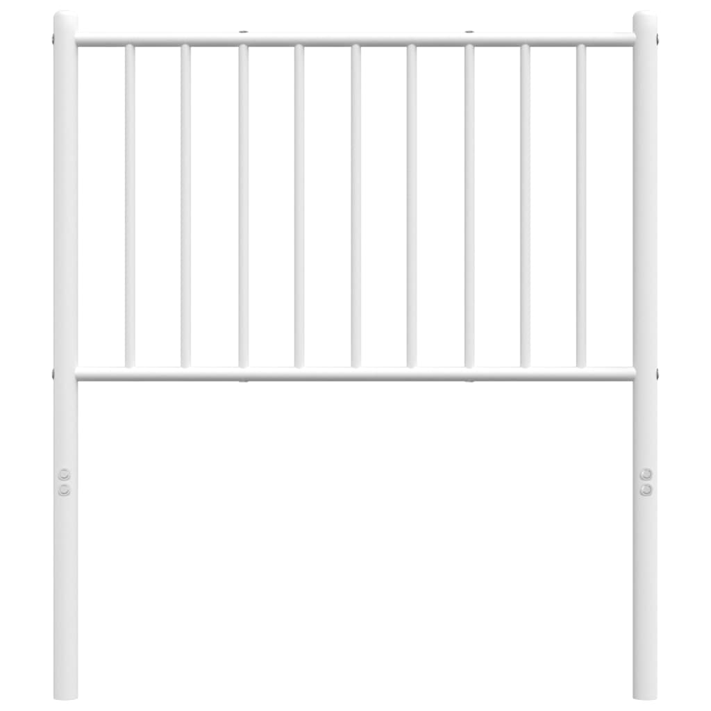 Tête de lit métal blanc 80 cm - XIOS