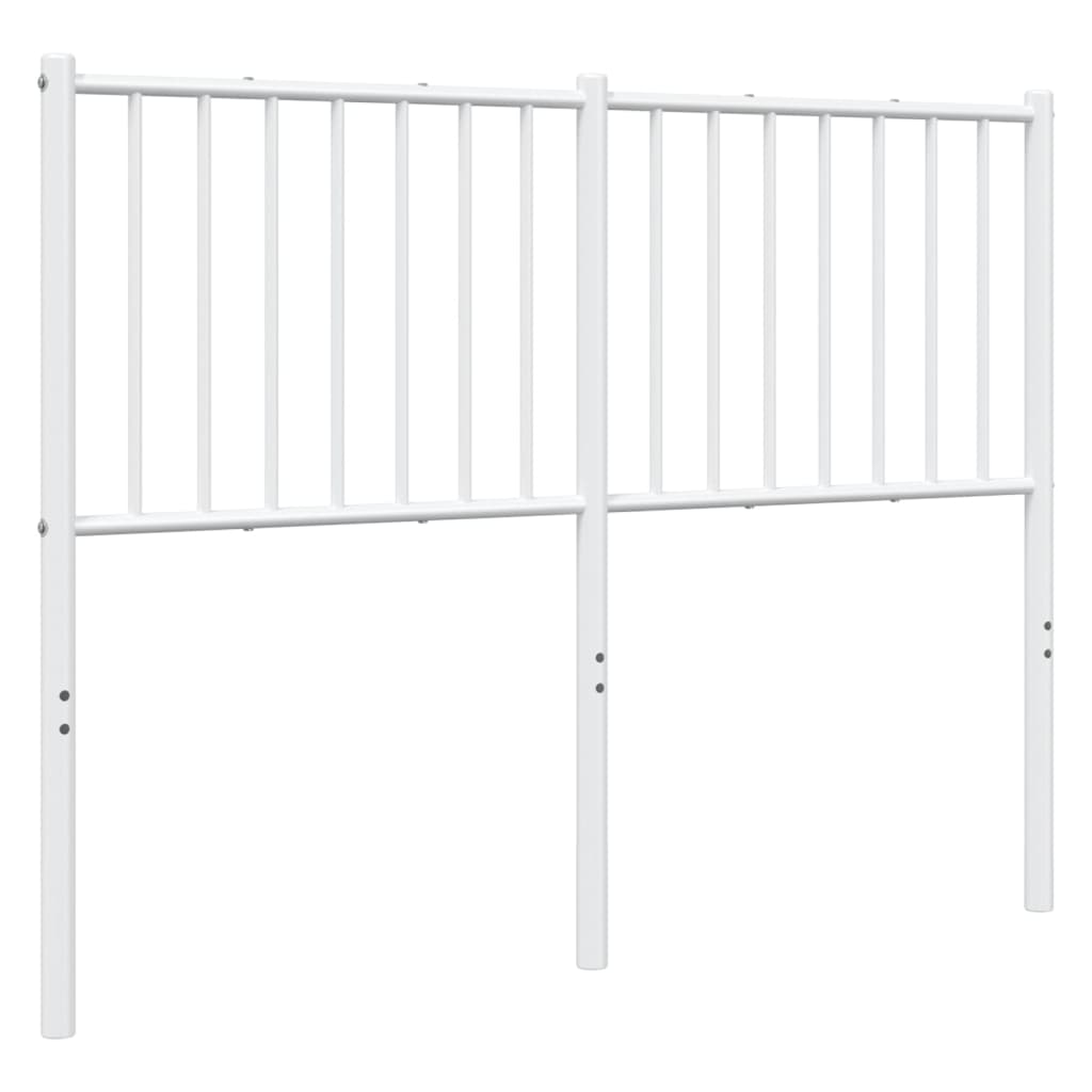 Tête de lit métal blanc 120 cm - XIOS