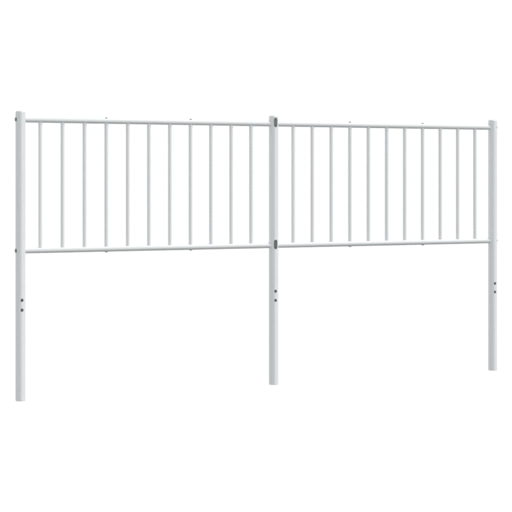 Tête de lit métal blanc 180 cm - XIOS