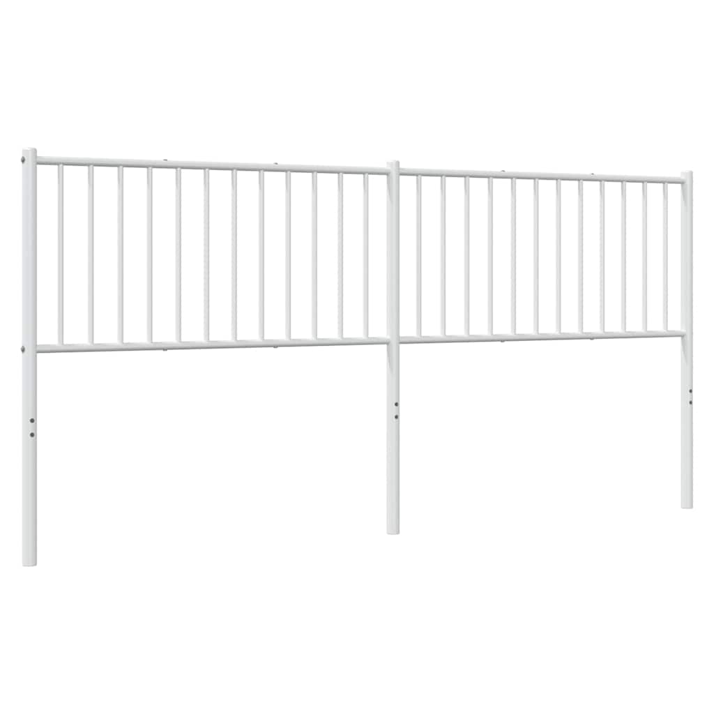 Tête de lit métal blanc 193 cm - XIOS