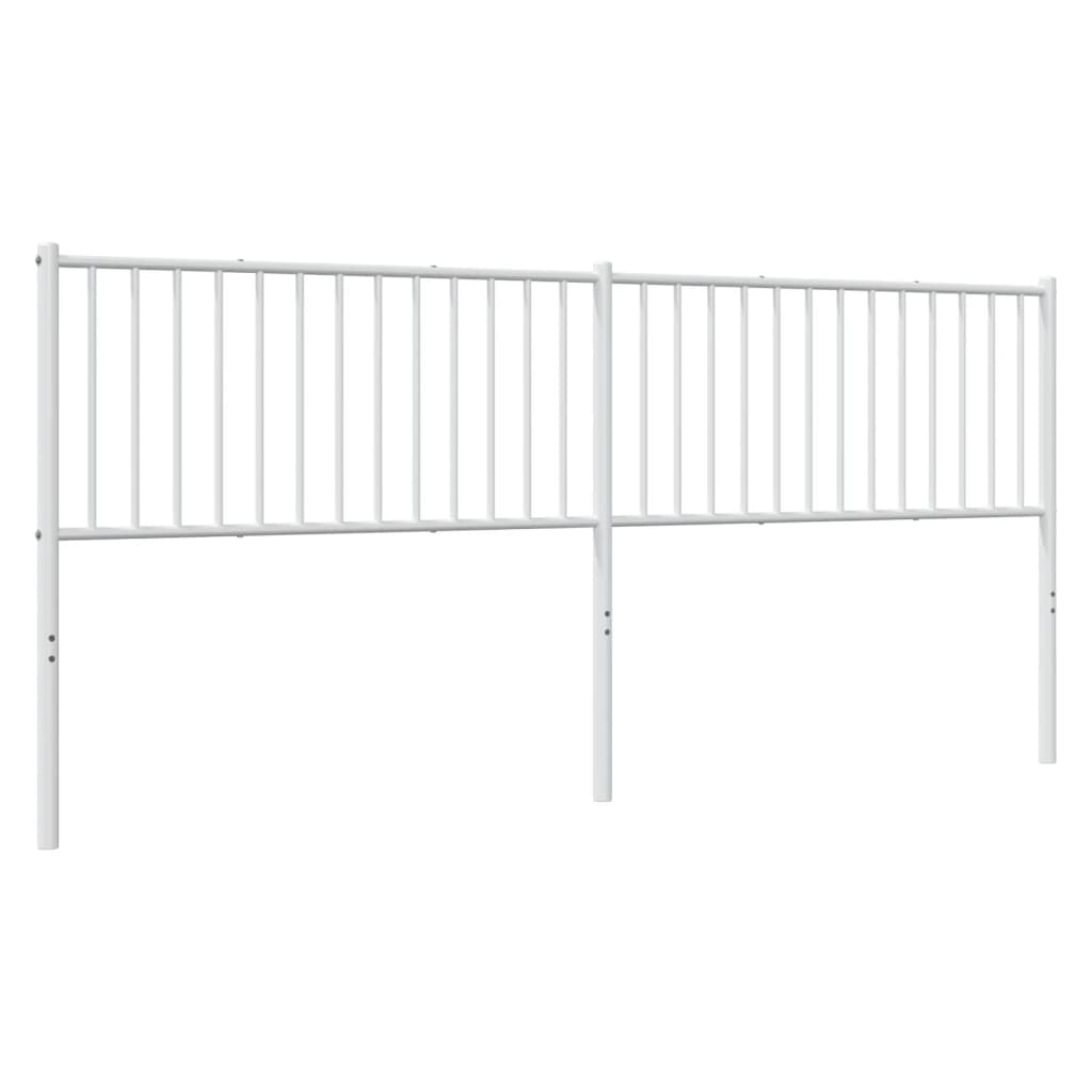 Tête de lit métal blanc 200 cm - XIOS