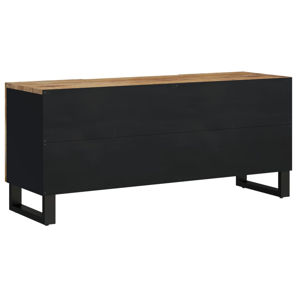 Meuble TV 105x33,5x46 cm bois de manguier et d'ingénierie - XIOS