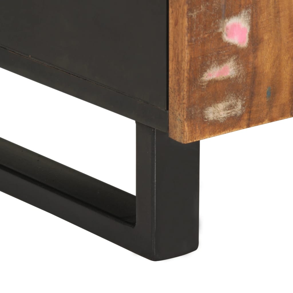Meuble TV 105x33,5x46 cm bois de récupération et d'ingénierie - XIOS