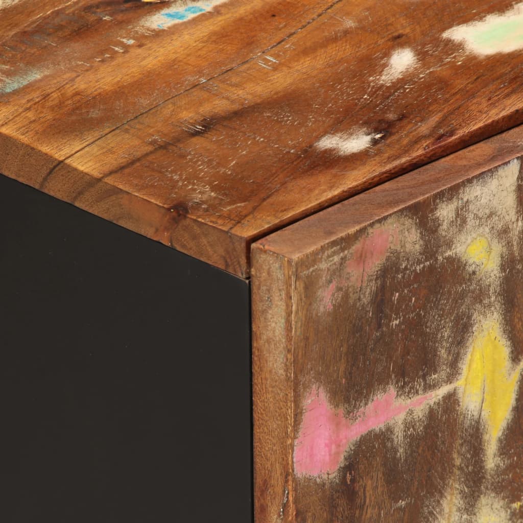 Meuble TV 105x33,5x46 cm bois de récupération et d'ingénierie - XIOS