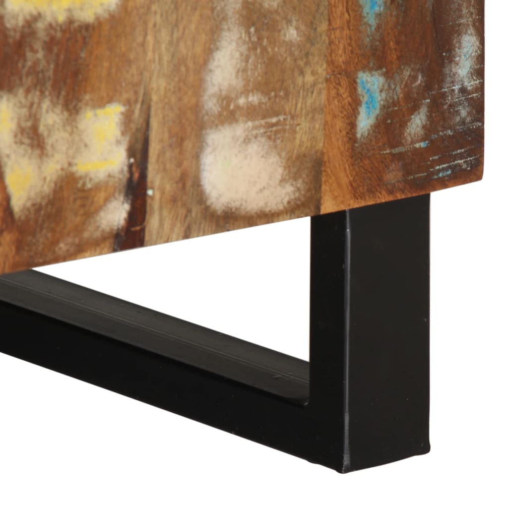 Meuble TV 80x33x46 cm bois de récupération et d'ingénierie - XIOS
