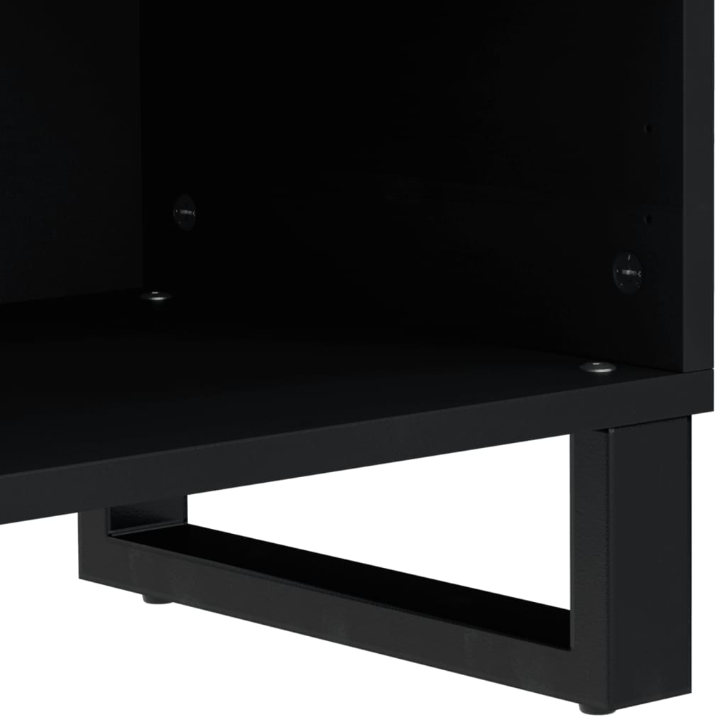 Meuble TV 80x33x46 cm bois de manguier et d'ingénierie - XIOS
