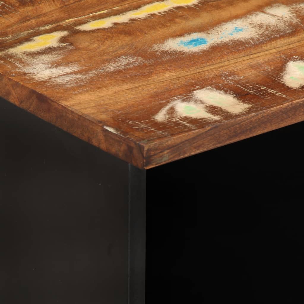 Meuble TV 100x33x46 cm bois de récupération et d'ingénierie - XIOS