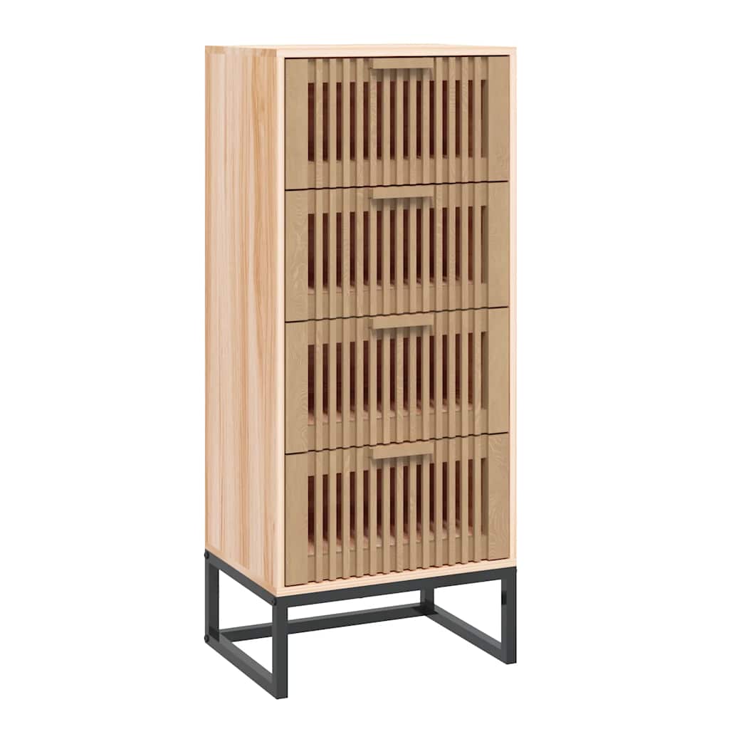 Buffet haut 40x30x95 cm bois d'ingénierie - XIOS