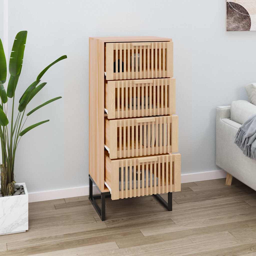 Buffet haut 40x30x95 cm bois d'ingénierie - XIOS