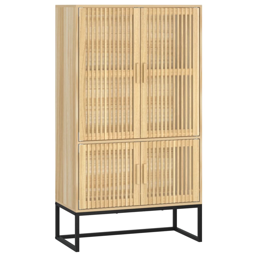 Buffet haut 70x35x125 cm bois d'ingénierie - XIOS