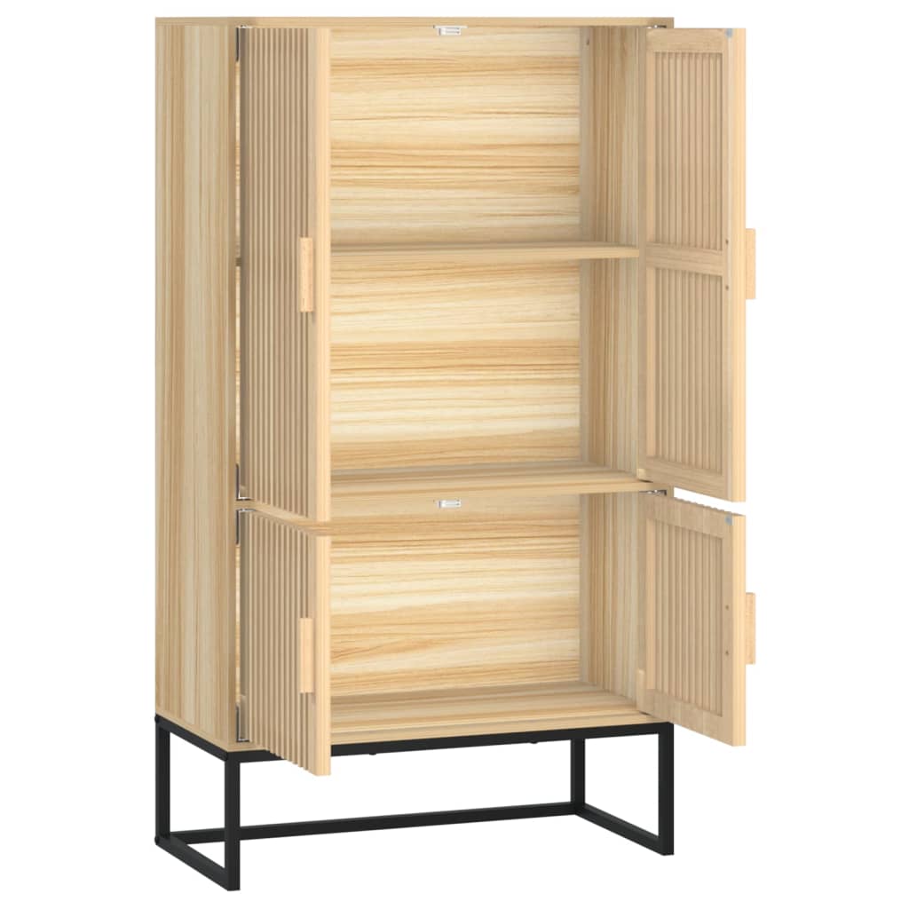 Buffet haut 70x35x125 cm bois d'ingénierie - XIOS