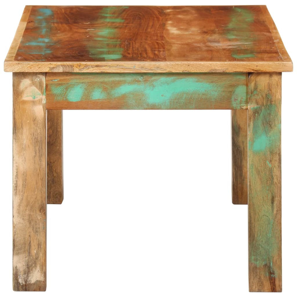 Table basse 100x55x45 cm bois de récupération massif - XIOS