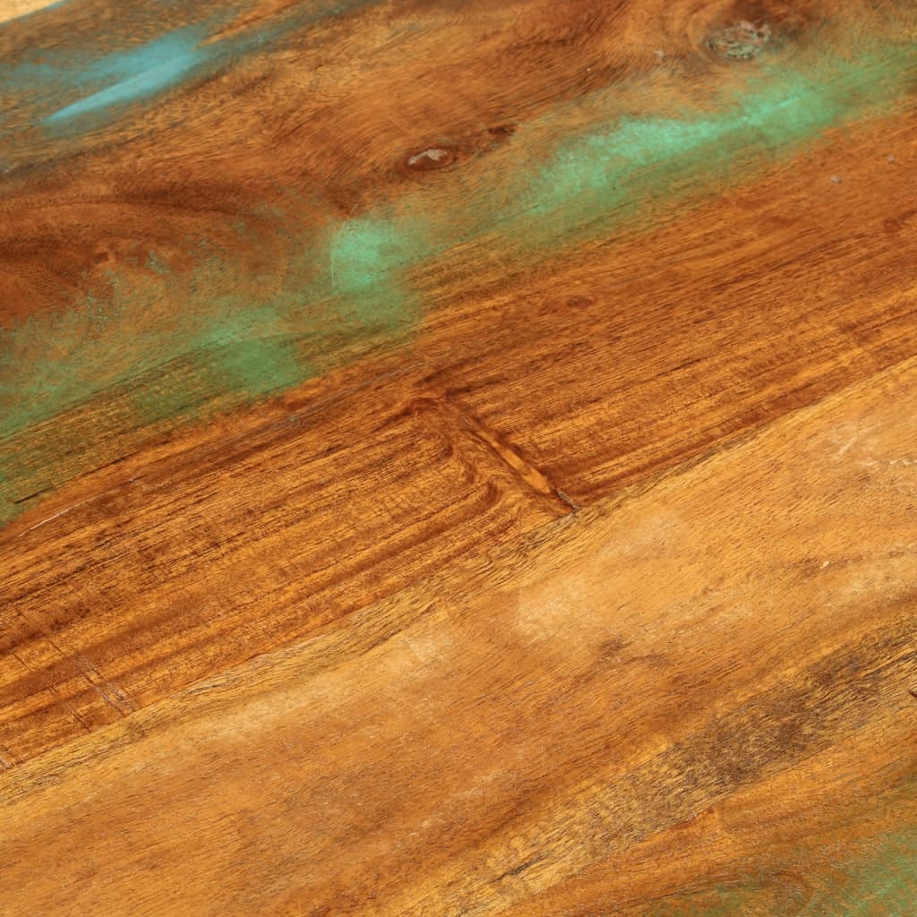 Table basse 100x55x45 cm bois de récupération massif - XIOS