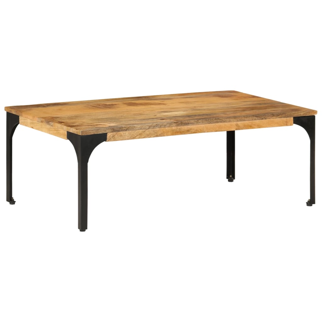 Table basse 100x55x35 cm bois de manguier massif - XIOS