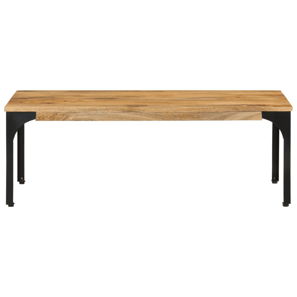Table basse 100x55x35 cm bois de manguier massif - XIOS