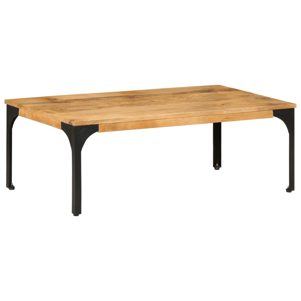 Table basse 100x55x35 cm bois de manguier massif - XIOS