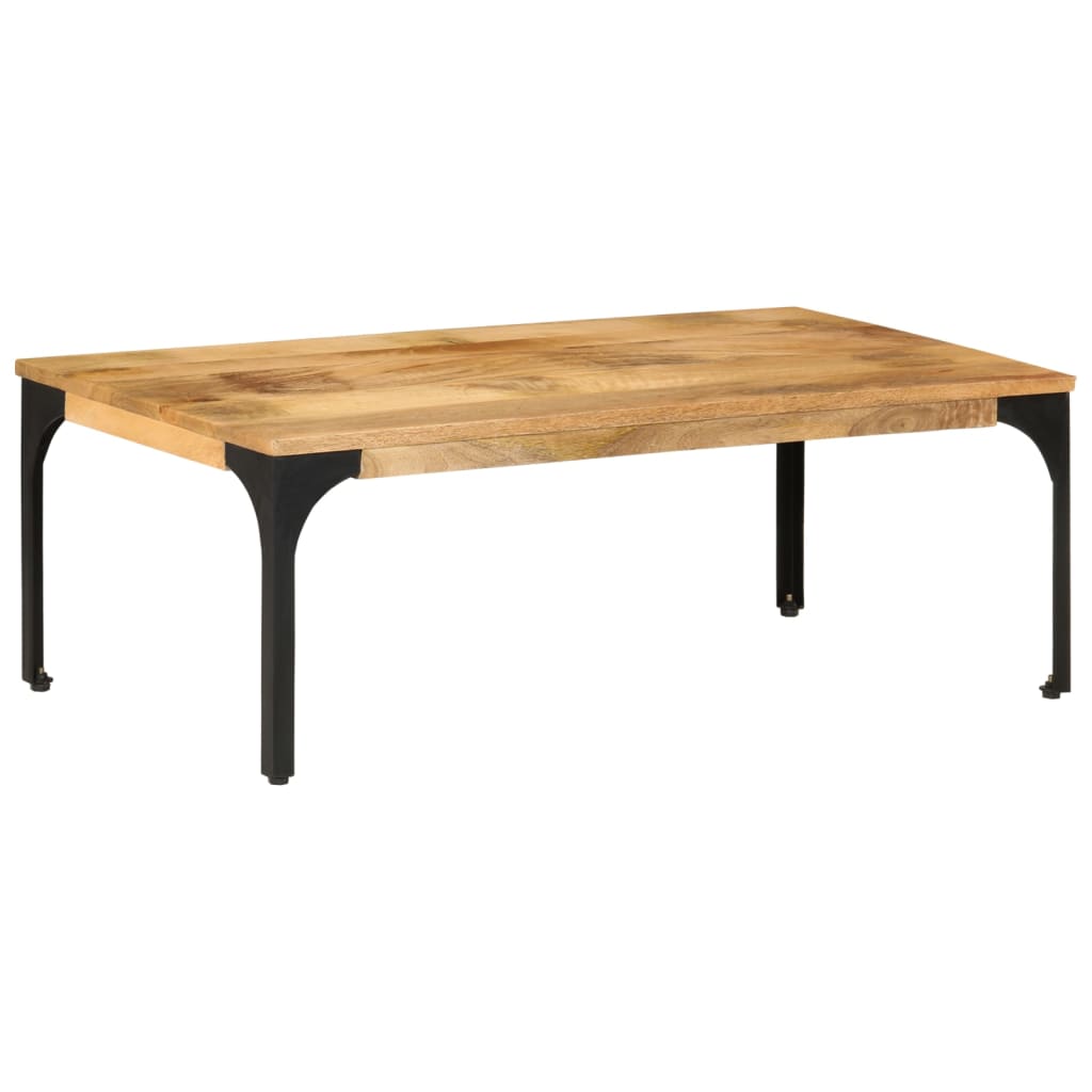 Table basse 100x55x35 cm bois de manguier massif - XIOS