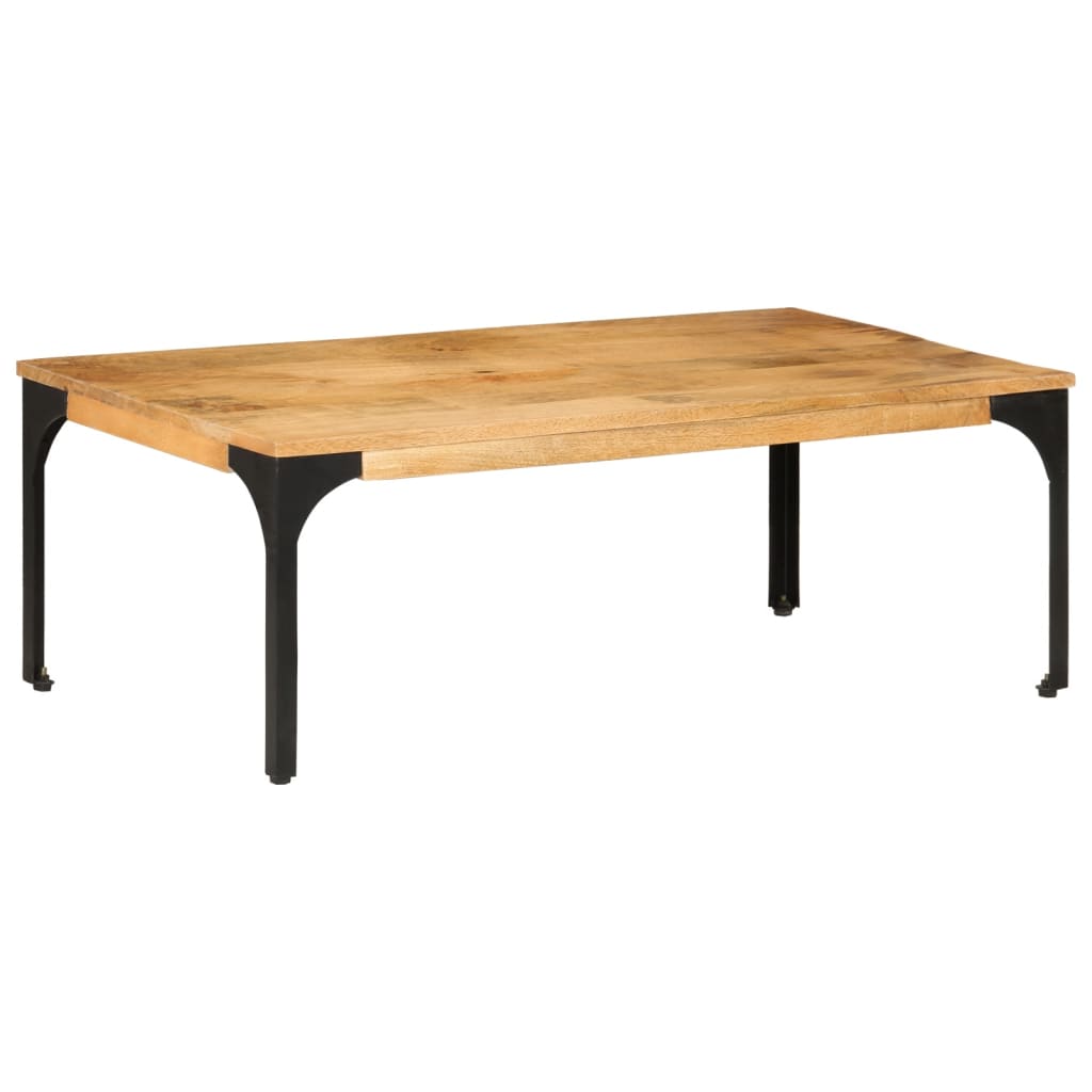 Table basse 100x55x35 cm bois de manguier massif - XIOS
