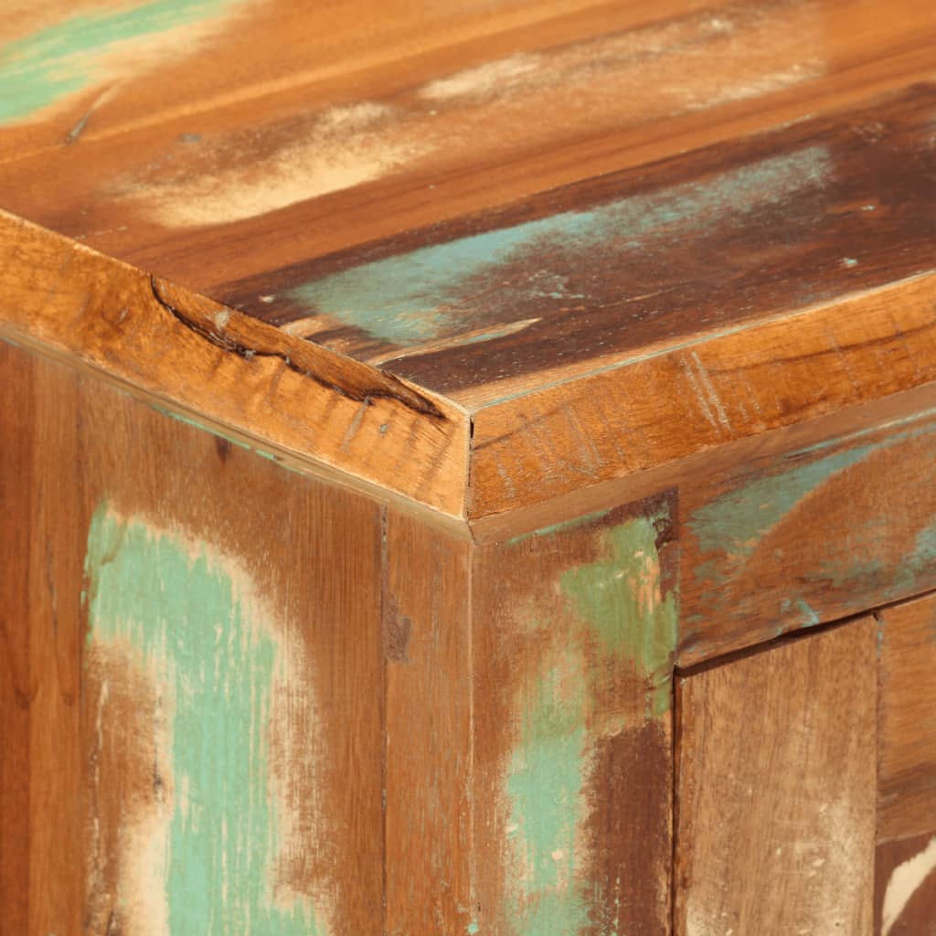 Buffet avec 2 portes 55x30x70 cm bois massif de récupération - XIOS
