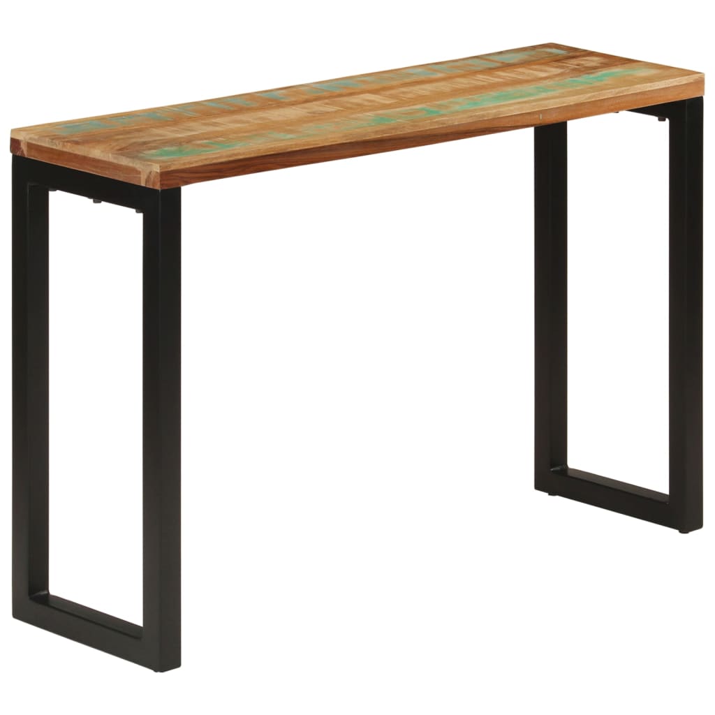 Table console 110x35x75 cm bois massif de récupération - XIOS