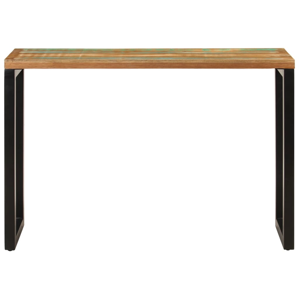 Table console 110x35x75 cm bois massif de récupération - XIOS