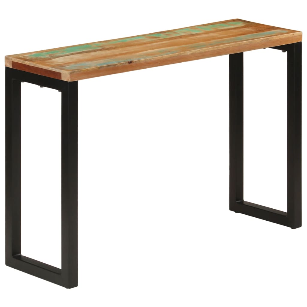 Table console 110x35x75 cm bois massif de récupération - XIOS