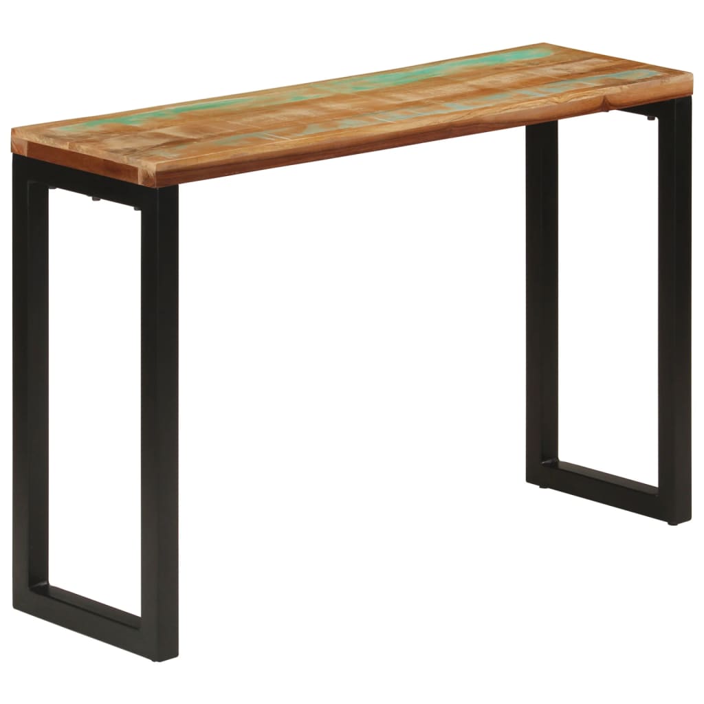 Table console 110x35x75 cm bois massif de récupération - XIOS