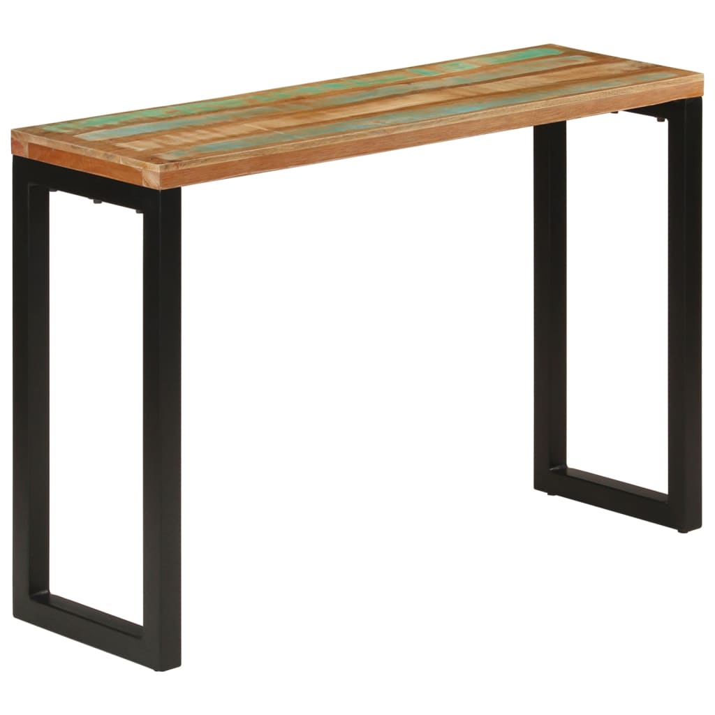 Table console 110x35x75 cm bois massif de récupération - XIOS