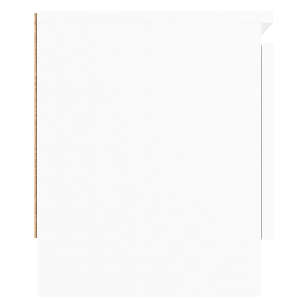 Meuble TV avec porte Blanc 102x30x36 cm - XIOS