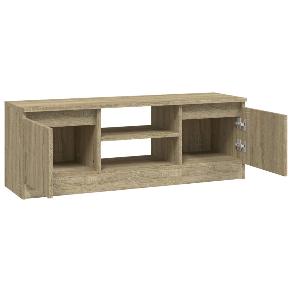 Meuble TV avec porte Chêne sonoma 102x30x36 cm - XIOS