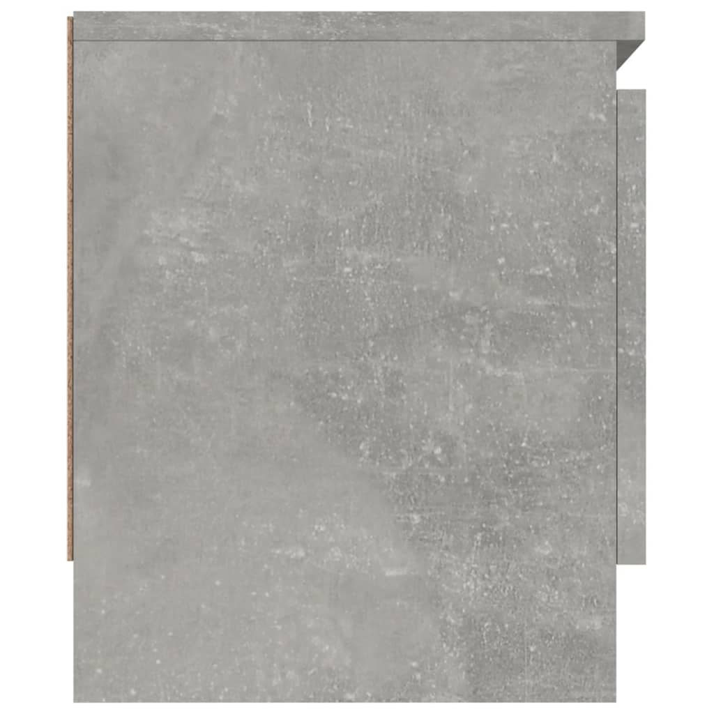 Meuble TV avec porte Gris béton 102x30x36 cm - XIOS