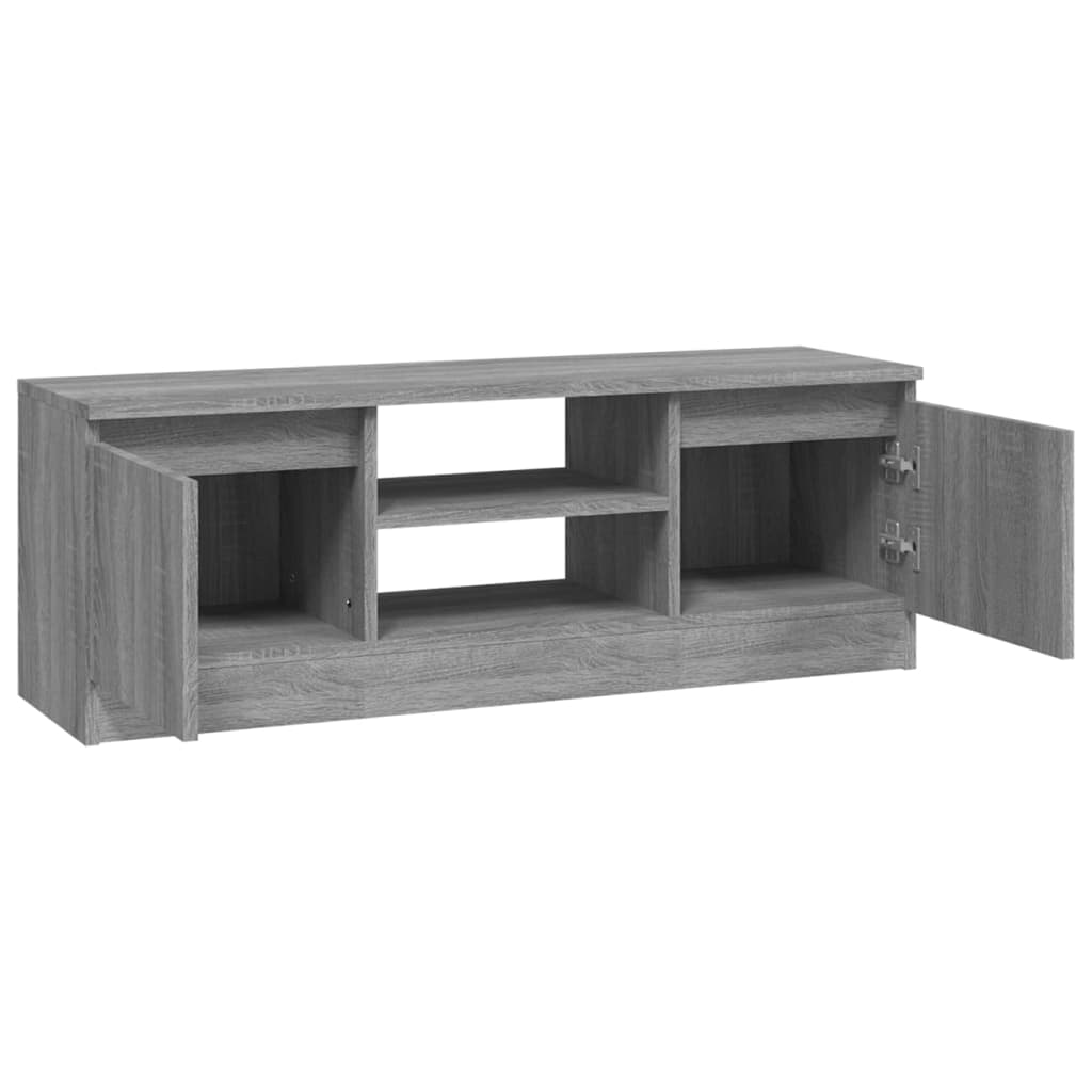 Meuble TV avec porte Sonoma gris 102x30x36 cm - XIOS