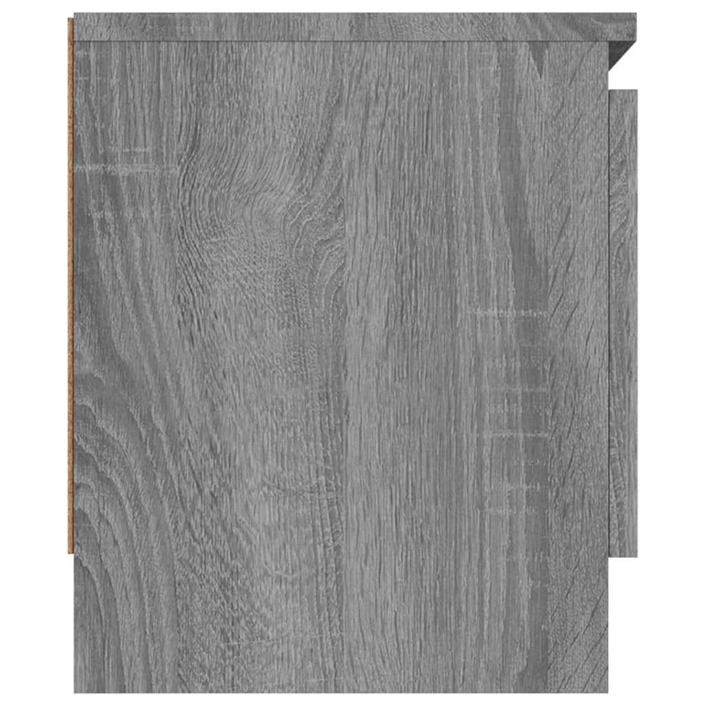 Meuble TV avec porte Sonoma gris 102x30x36 cm - XIOS