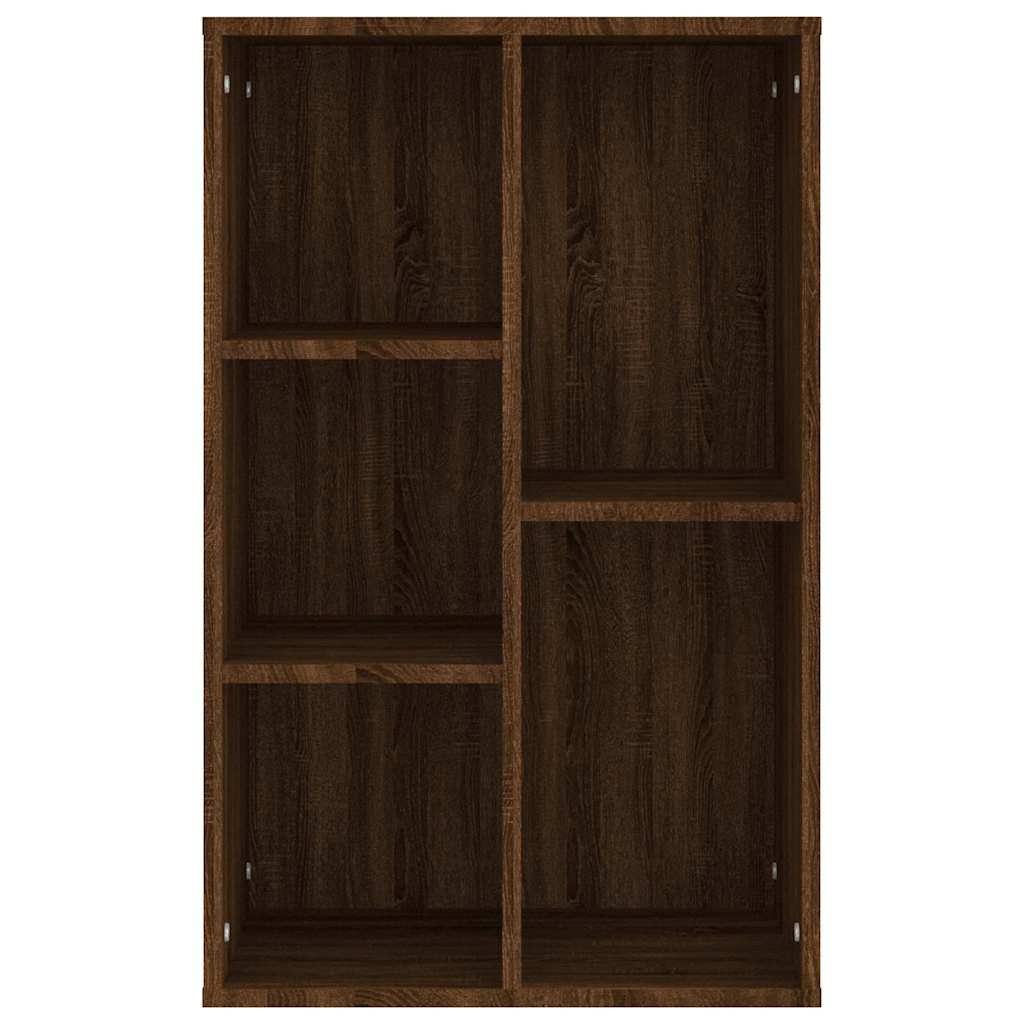 Bibliothèque/Buffet chêne marron 50x25x80 cm bois d'ingénierie - XIOS