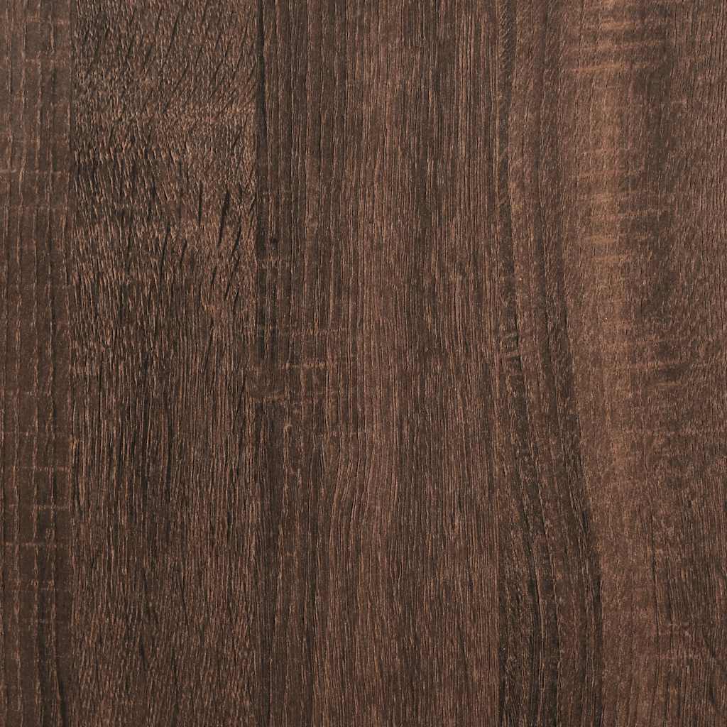 Garde-robe chêne marron 100x50x200 cm bois d'ingénierie - XIOS