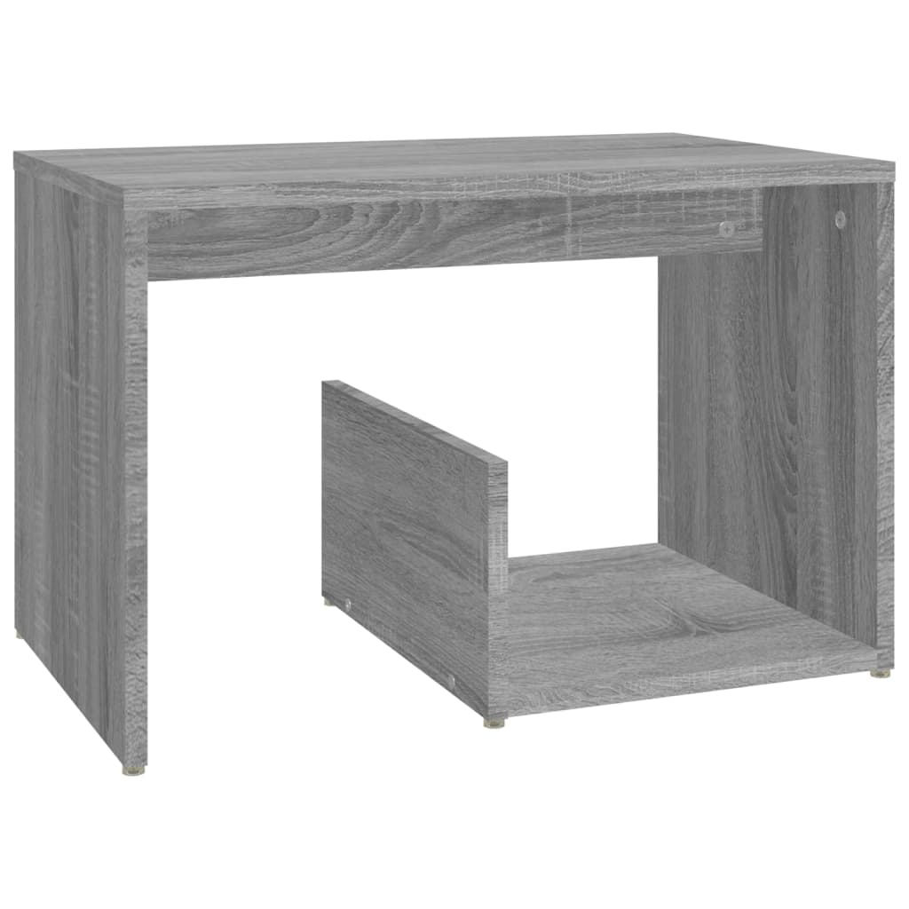 Table d'appoint Sonoma gris 59x36x38 cm Bois d'ingénierie - XIOS