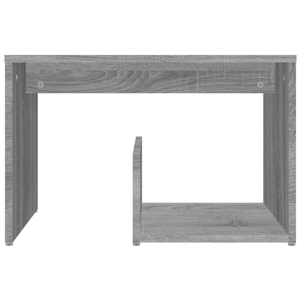 Table d'appoint Sonoma gris 59x36x38 cm Bois d'ingénierie - XIOS