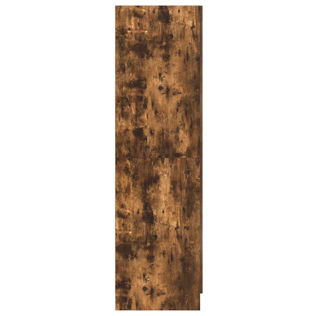 Garde-robe Chêne fumé 82,5x51,5x180 cm Bois d'ingénierie