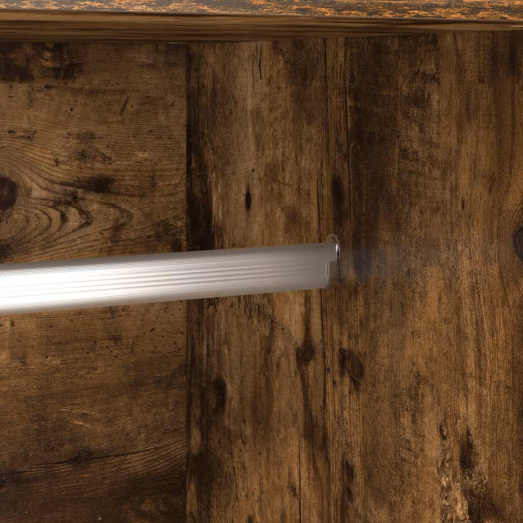Garde-robe Chêne fumé 82,5x51,5x180 cm Bois d'ingénierie