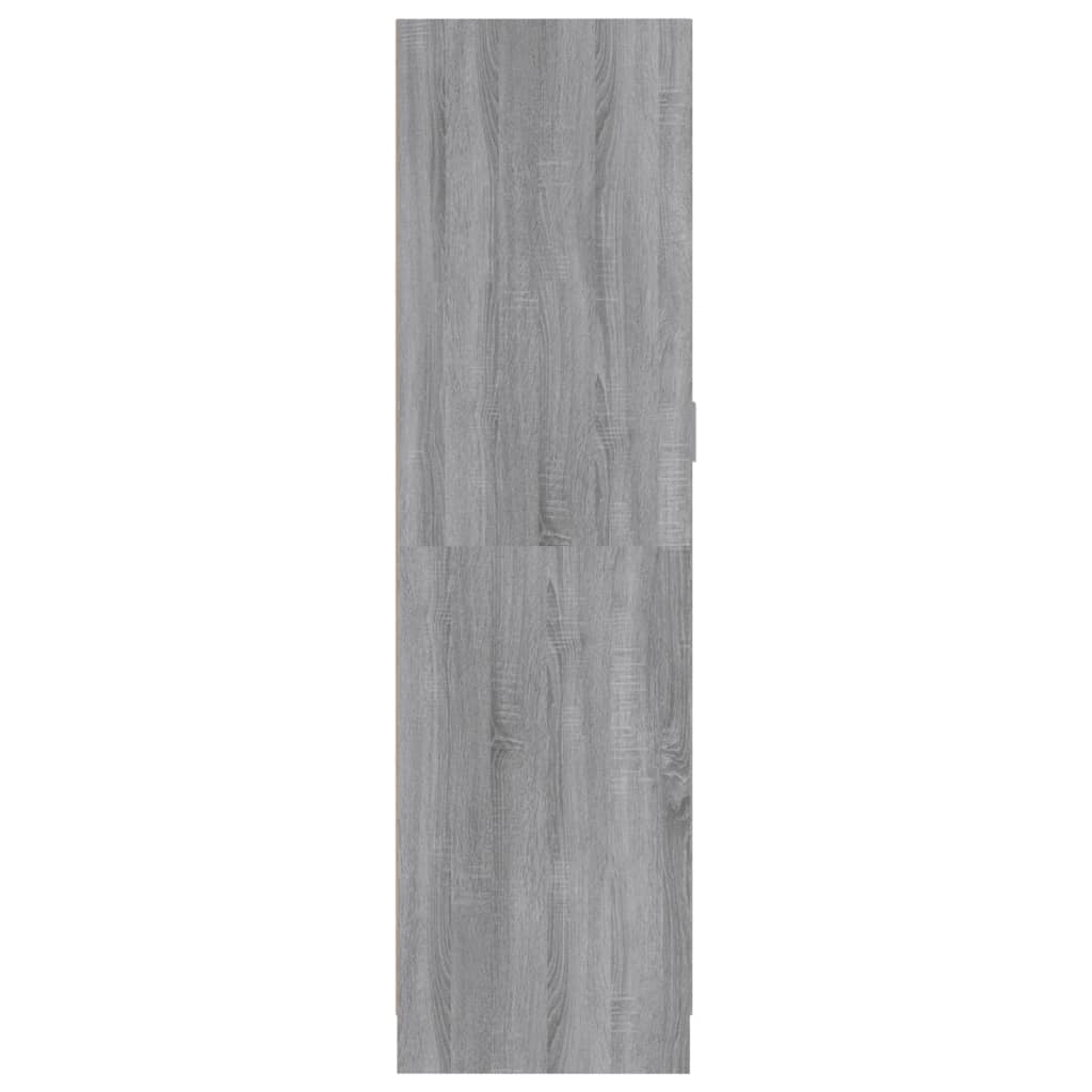 Garde-robe Sonoma gris 82,5x51,5x180 cm Bois d'ingénierie - XIOS