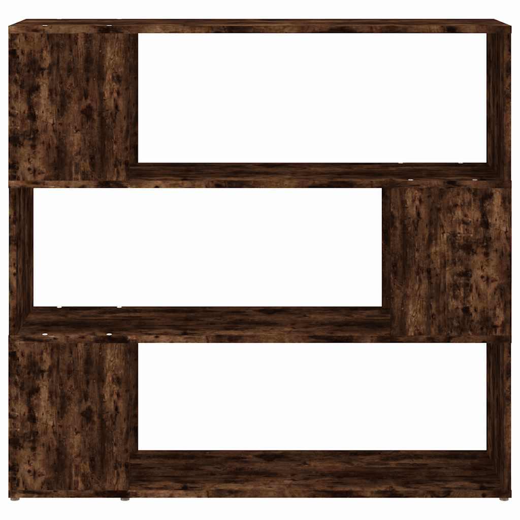 Bibliothèque/Séparateur de pièce Chêne fumé 100x24x94 cm - XIOS