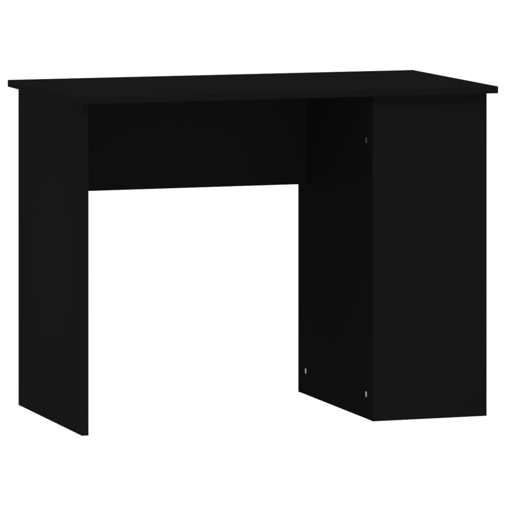 Bureau Noir 100x55x75 cm Bois d'ingénierie - XIOS