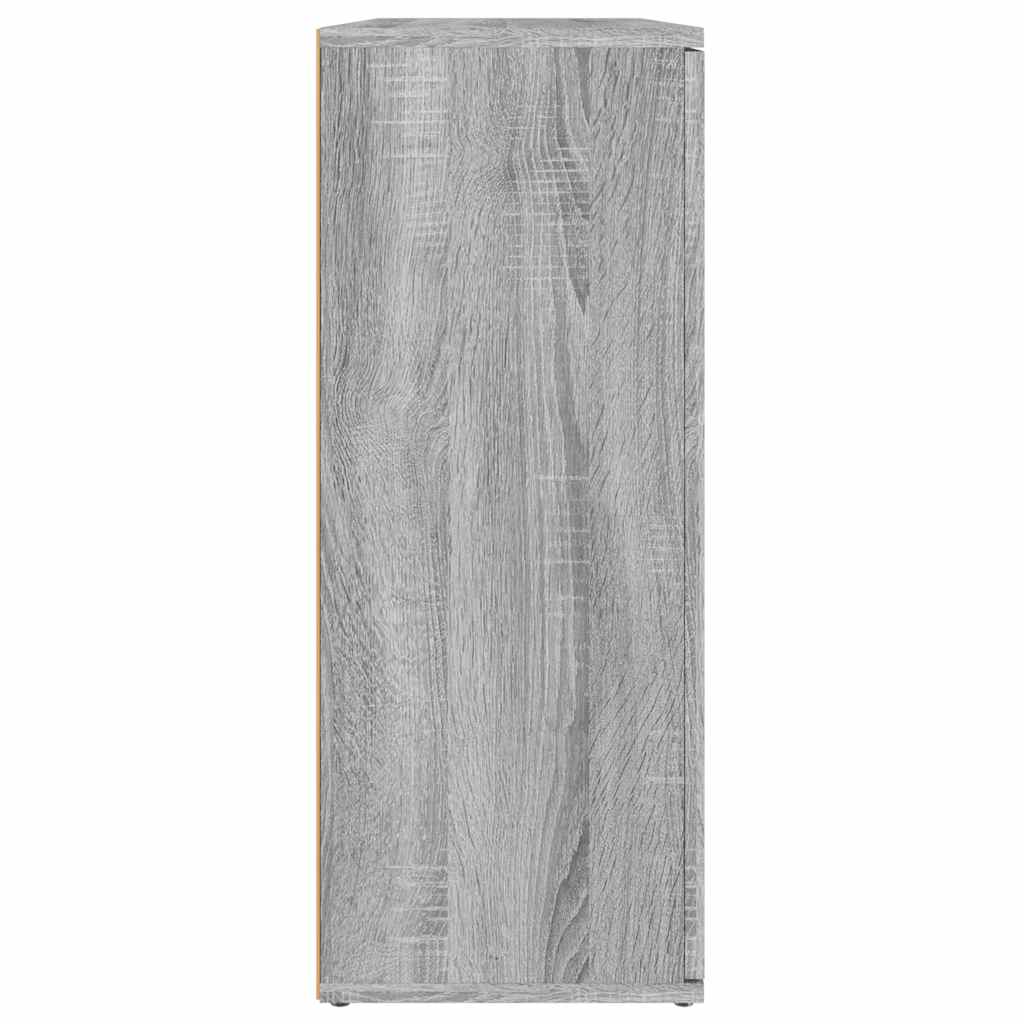 Buffet Sonoma gris 91x29,5x75 cm Bois d'ingénierie - XIOS
