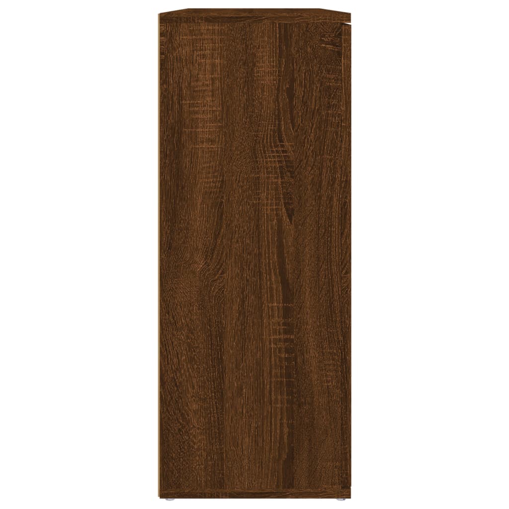 Buffet Chêne marron 91x29,5x75 cm Bois d'ingénierie - XIOS