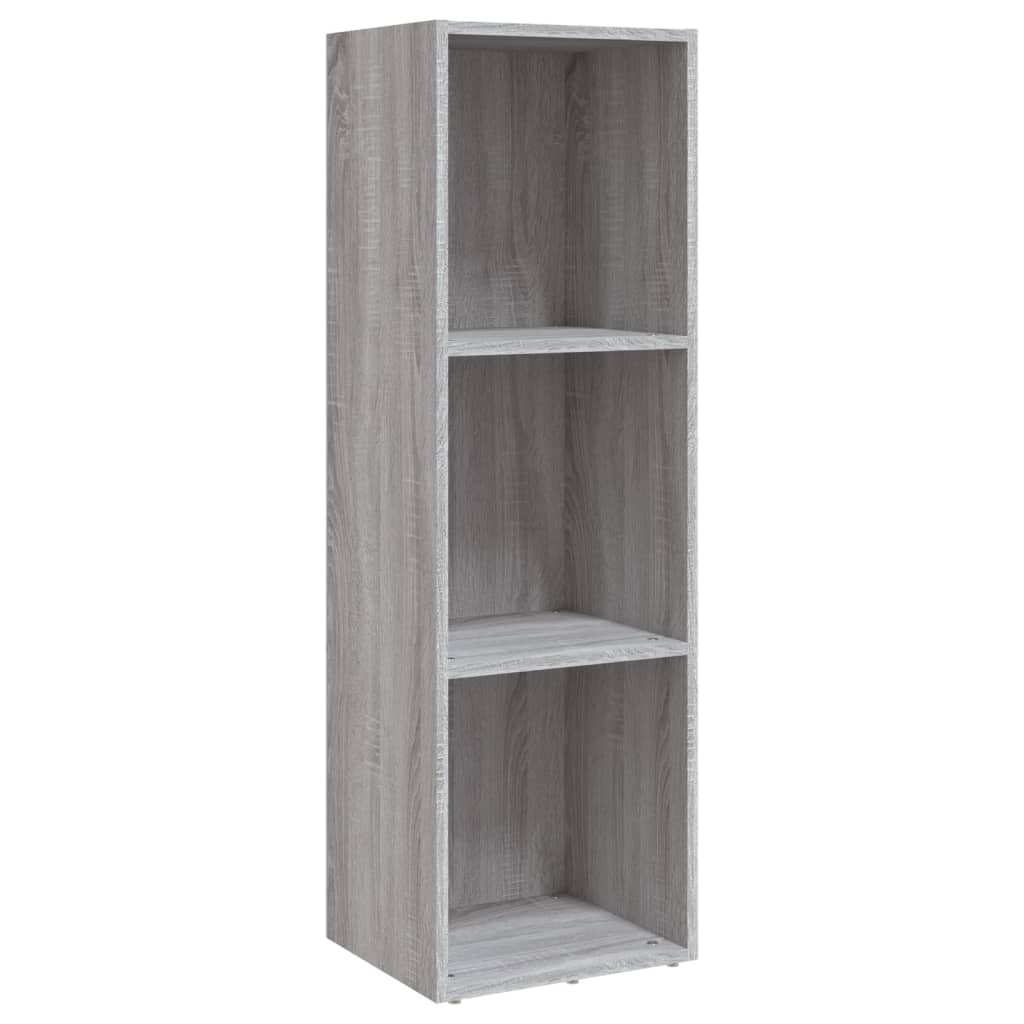 Bibliothèque/Meuble TV sonoma gris 36x30x114 cm bois ingénierie - XIOS